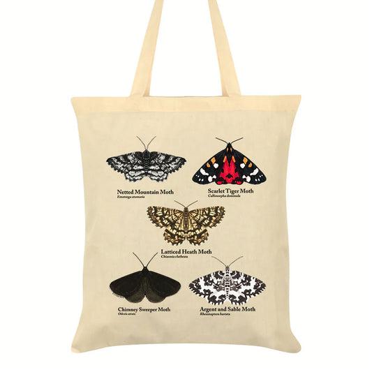 An Eclipse Of Moths Natural Tote Bag