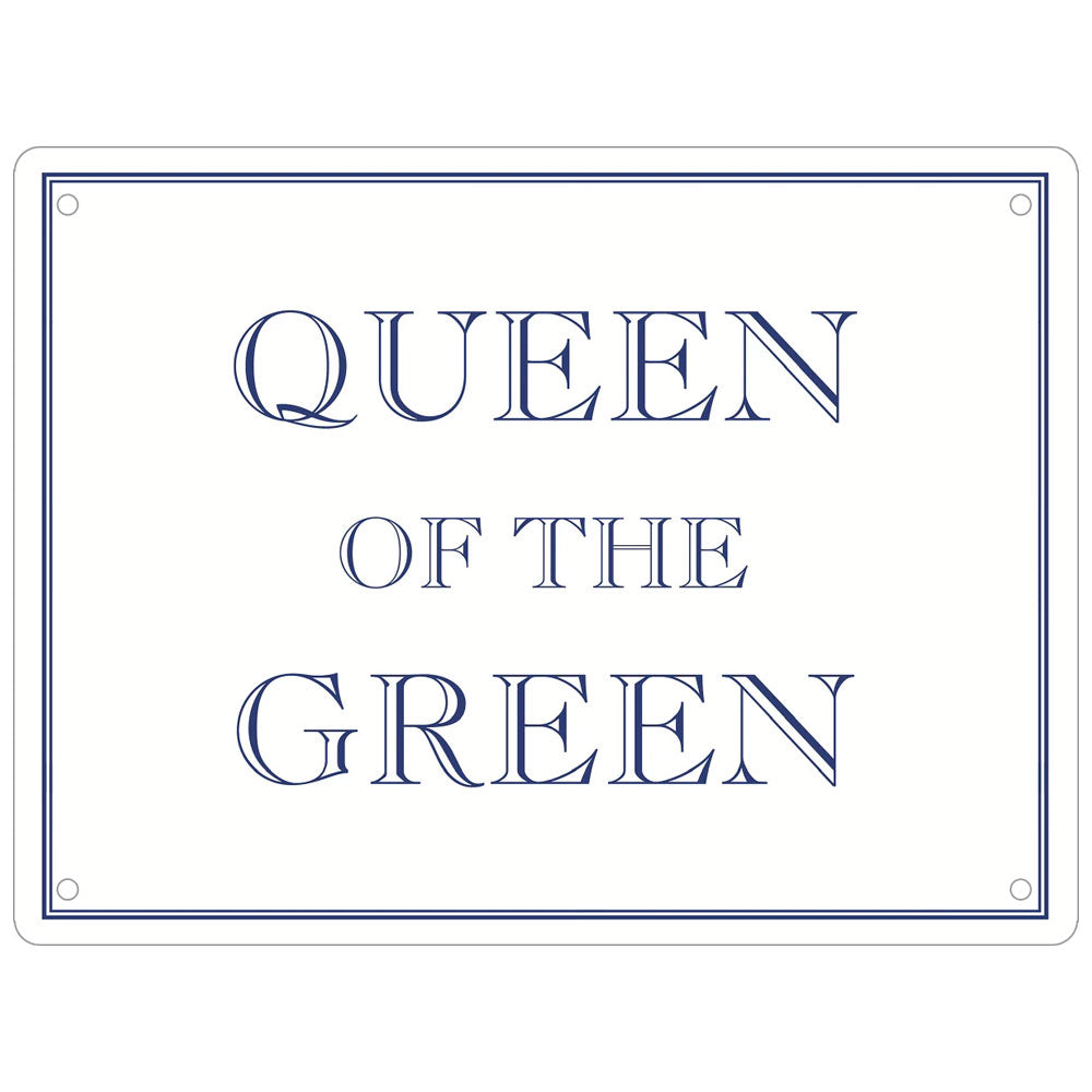 Queen Of The Green Mini Tin Sign