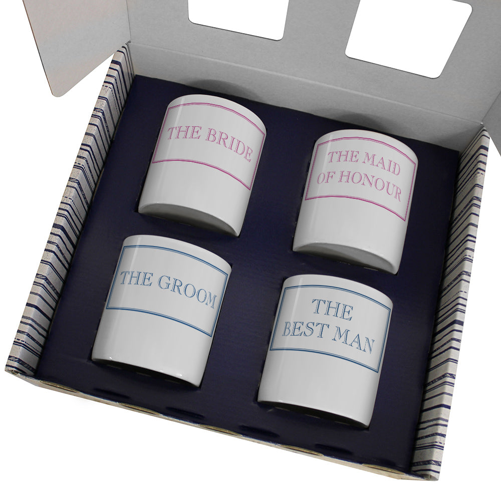 The Wedding Party Mug Gift Set