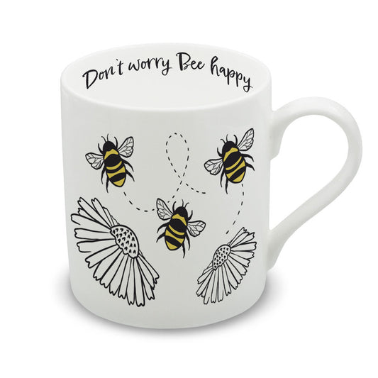 Don't Worry Bee Happy Mug