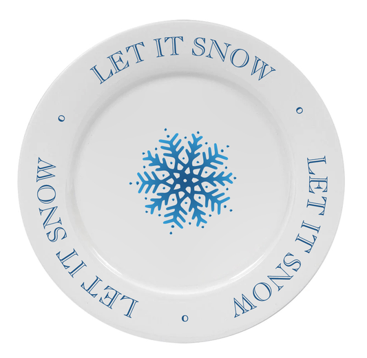 Let It Snow Plate
