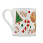 Green Gingerbread Bone China Mug