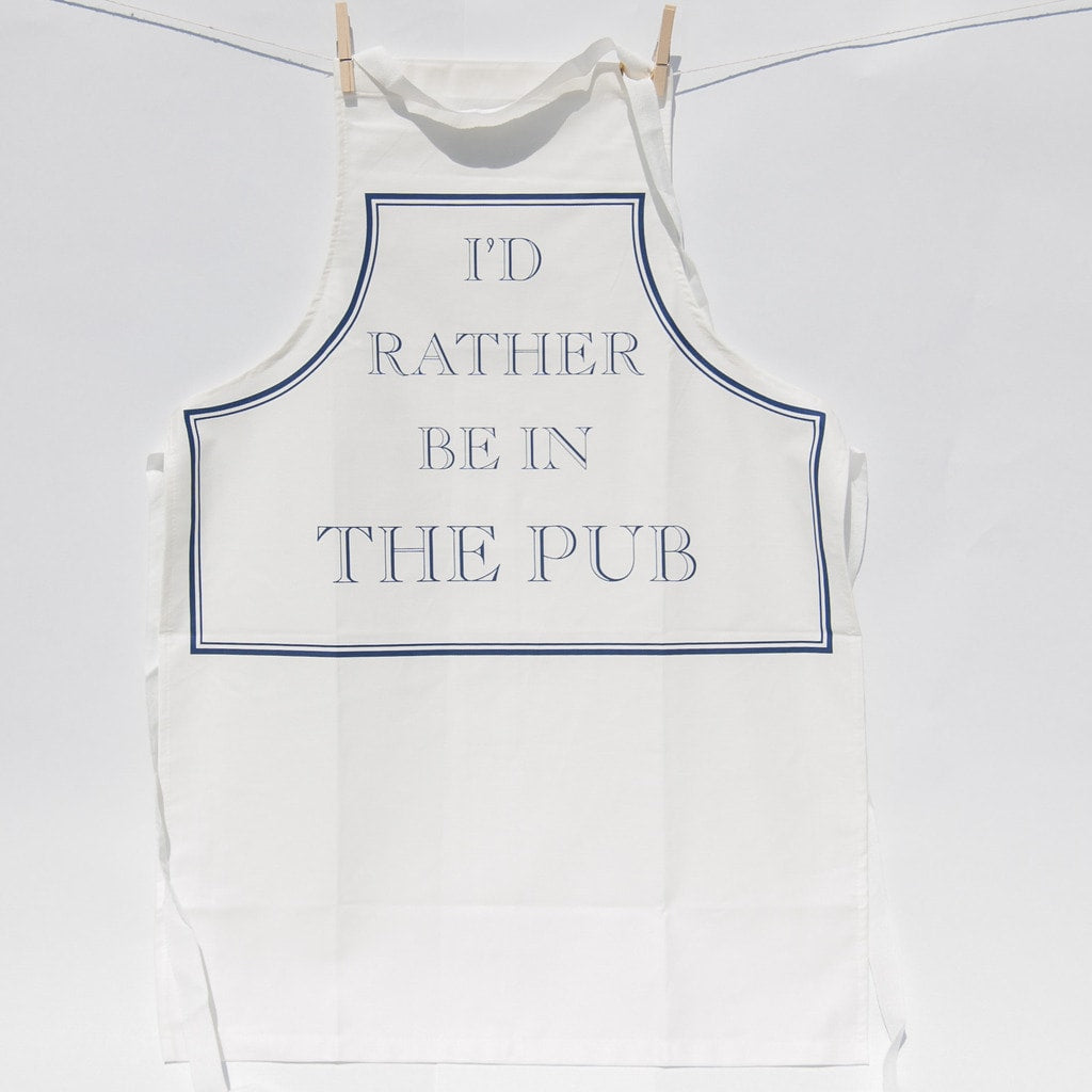 I'd Rather Be In The Pub Apron