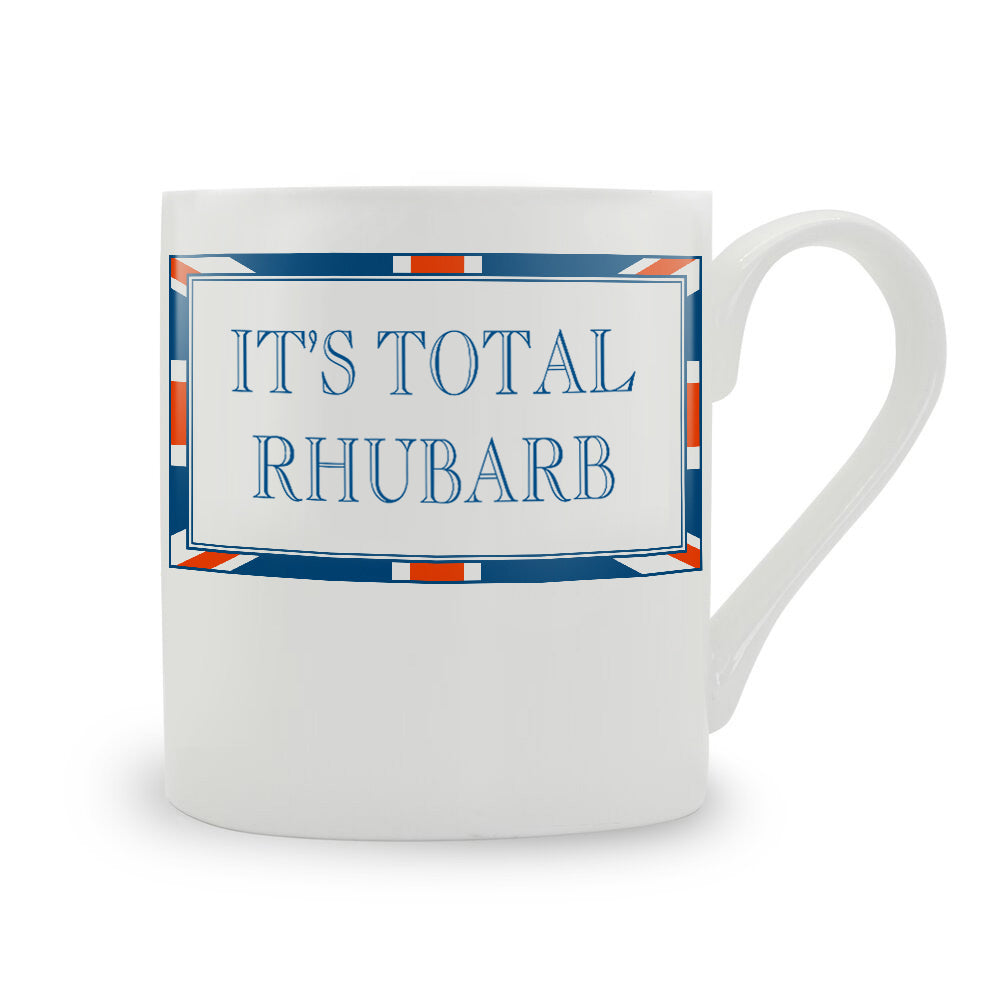 Terribly British It's Total Rhubarb Mug