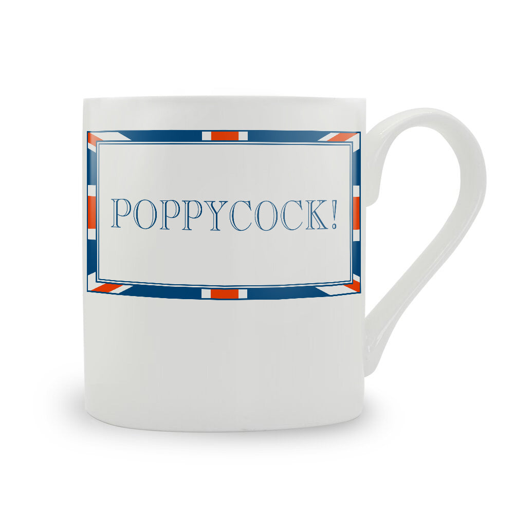 Terribly British Poppycock! Mug