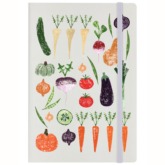 IzziRainey Vegetable Patch A5 Notebook