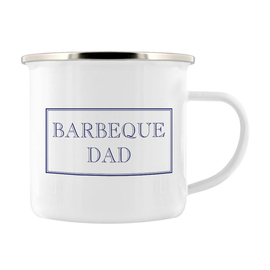 Barbeque Dad Enamel Mug