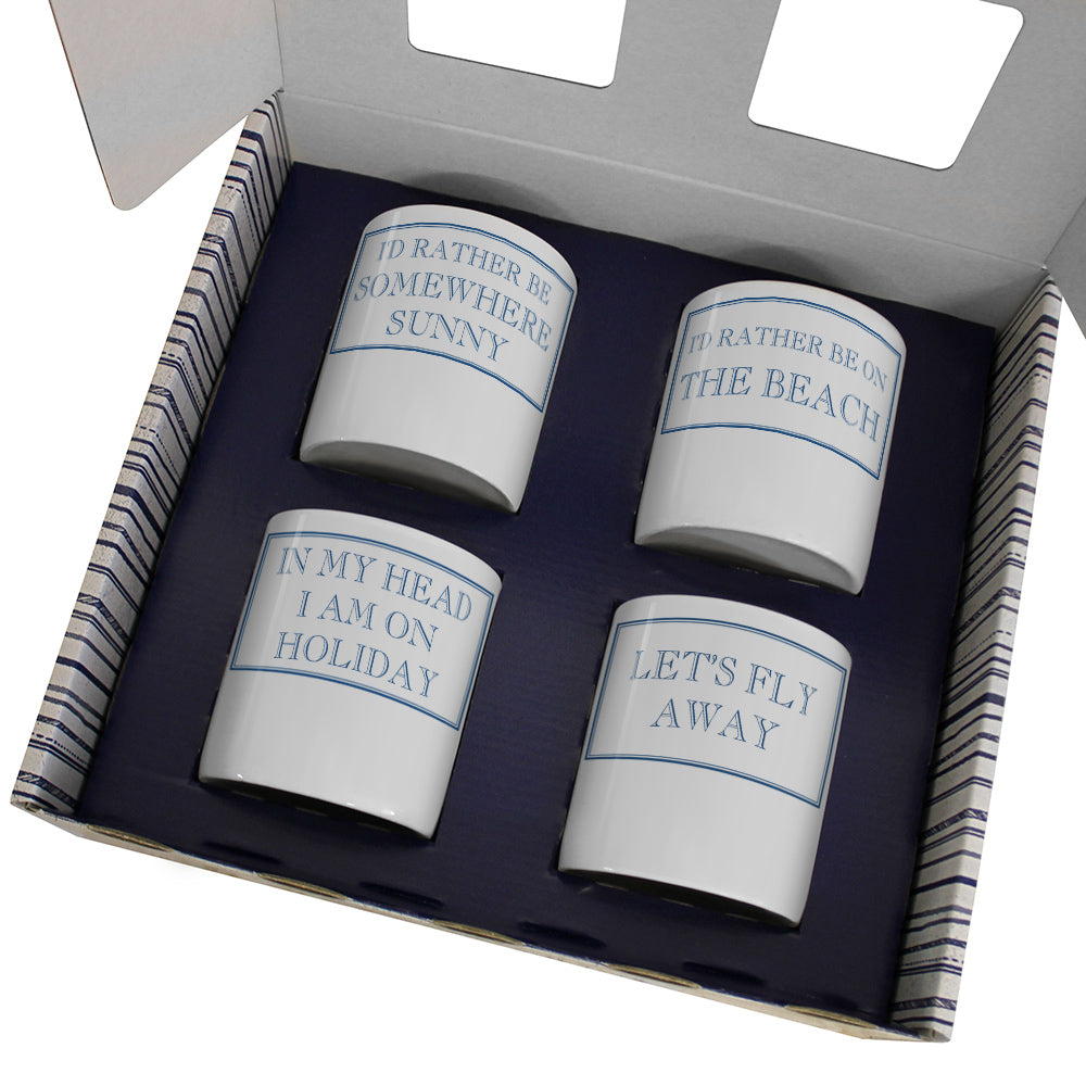 Let's Fly Away Mug Gift Set