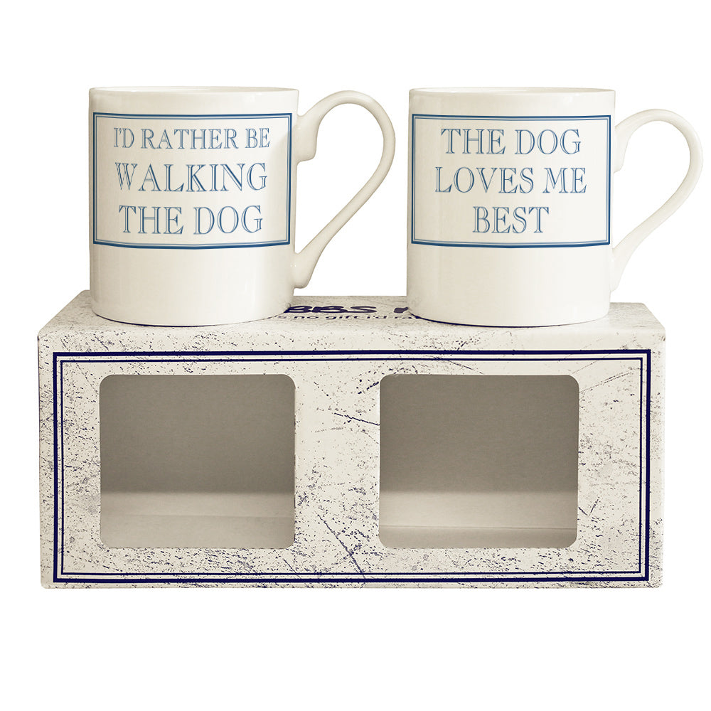 I'd Rather Be Walking The Dog Mug Gift Set