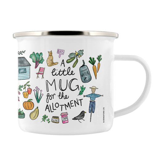 A Little Mug For The Allotment Enamel Mug
