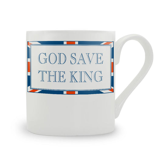 God Save The King Bone China Mug