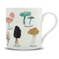 Mushroom Guide Watercolour Bone China Mug